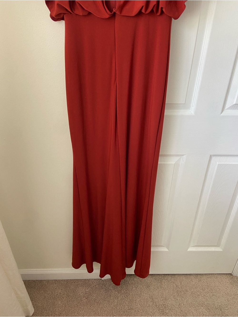BHLDN Anthropologie Lena Dress red/wine size 4 - Picture 6 of 9